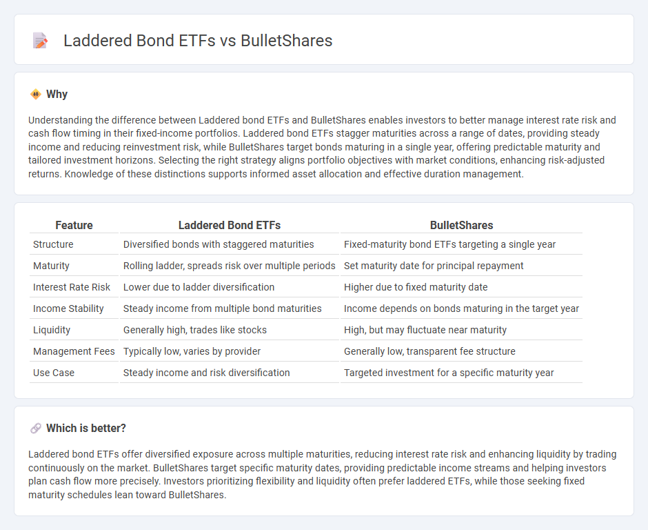 Laddered Bond Etfs vs Bulletshares in Finance