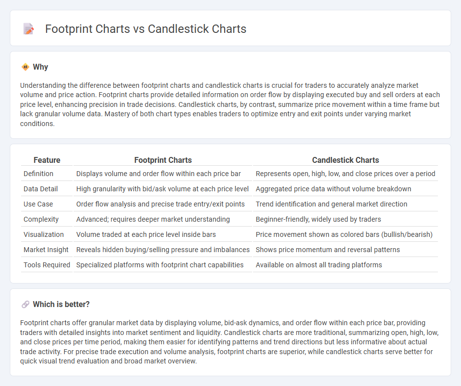 Footprint Charts vs Candlestick Charts in Trading