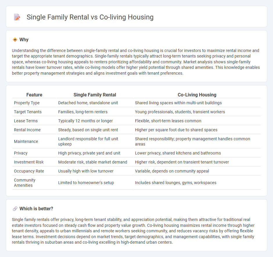 Single Family Rental vs Co-Living Housing in Real Estate