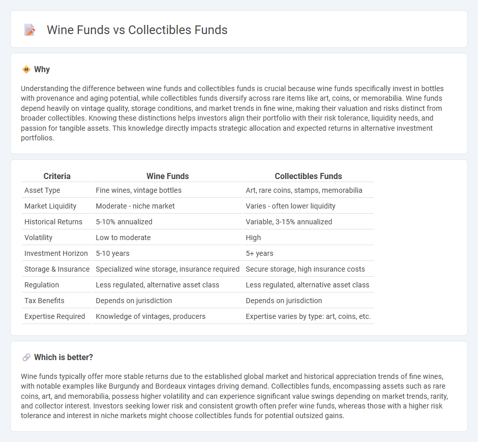 Wine Funds vs Collectibles Funds in Investment