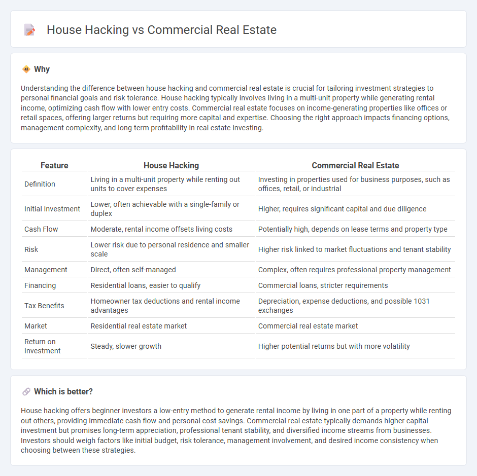 House Hacking vs Commercial Real Estate in Real Estate