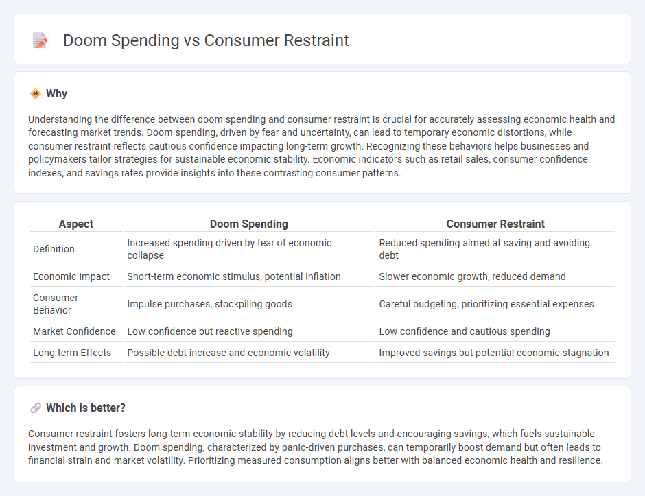 Doom Spending vs Consumer Restraint in Economy