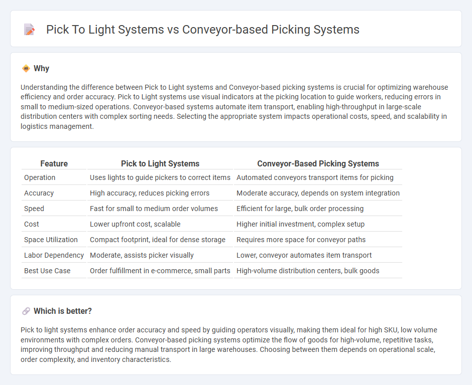 Pick To Light Systems vs Conveyor-Based Picking Systems in Logistics