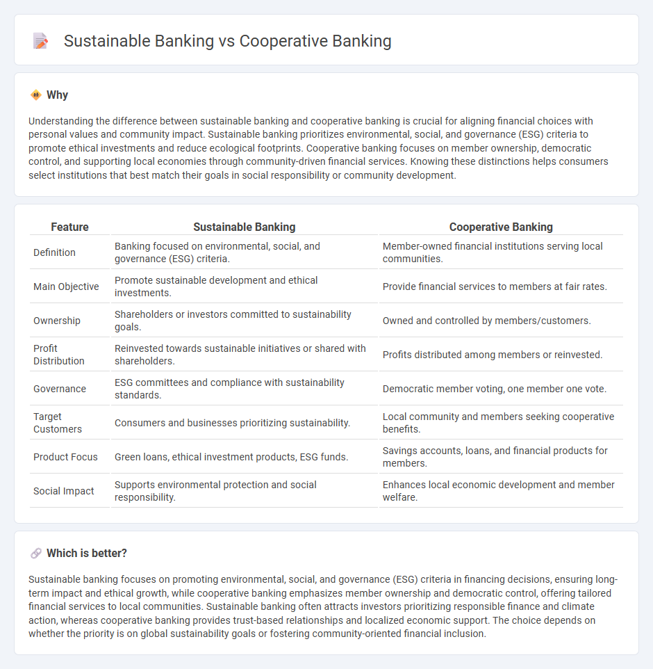 Sustainable Banking vs Cooperative Banking in Banking