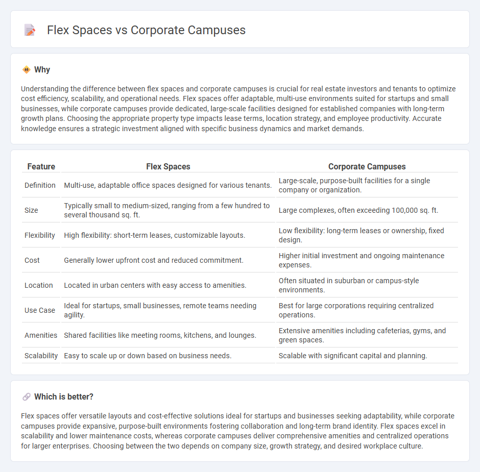 Flex Spaces vs Corporate Campuses in Real Estate