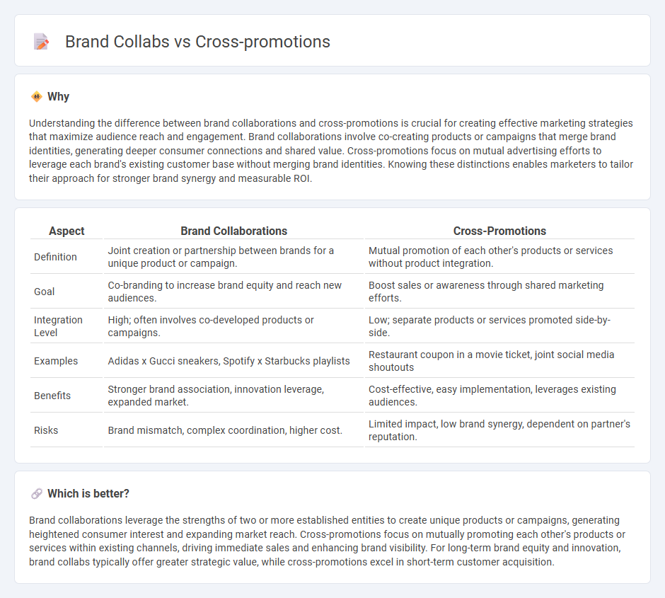 Brand Collabs vs Cross-Promotions in Marketing