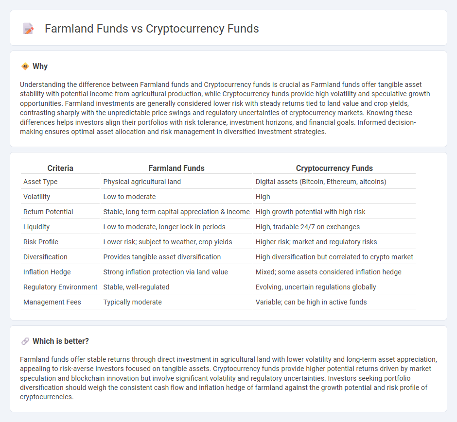 Farmland Funds vs Cryptocurrency Funds in Investment