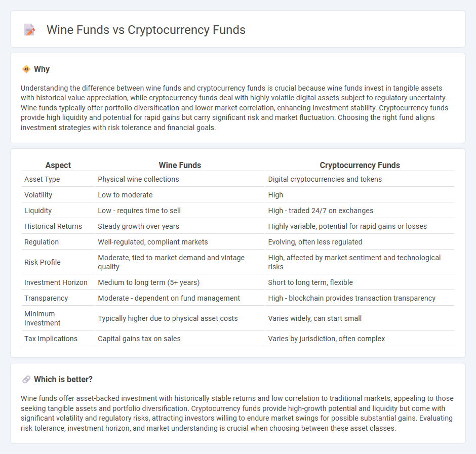Wine Funds vs Cryptocurrency Funds in Investment