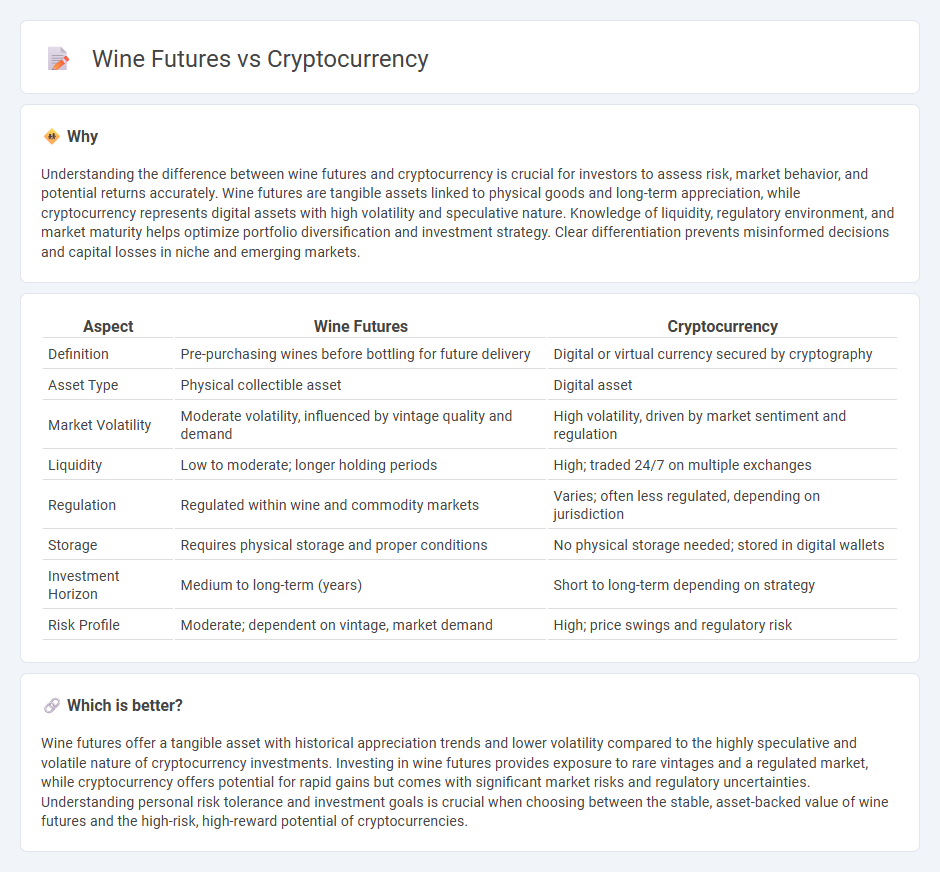 Wine Futures vs Cryptocurrency in Investment