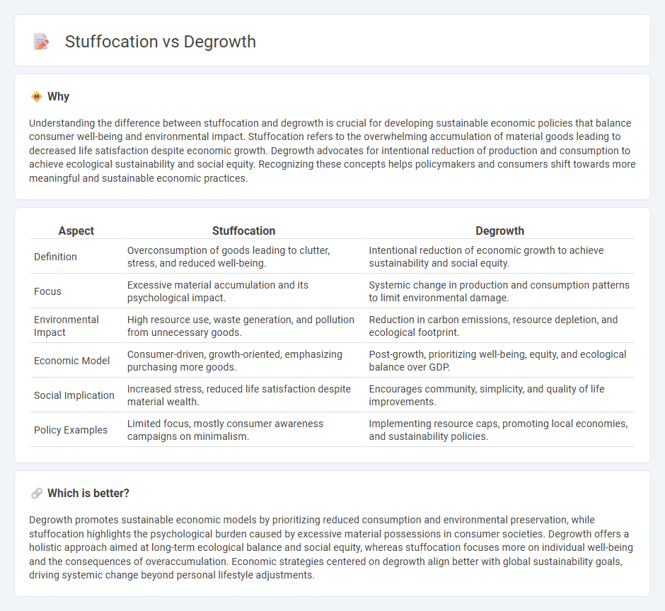 Stuffocation vs Degrowth in Economy