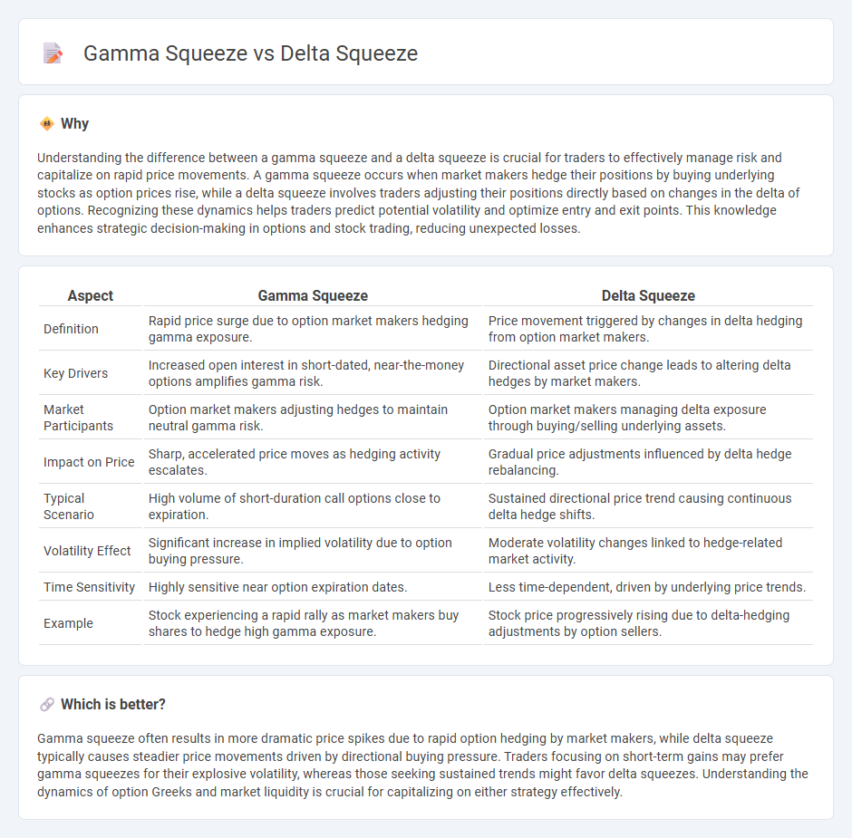 Gamma Squeeze vs Delta Squeeze in Trading