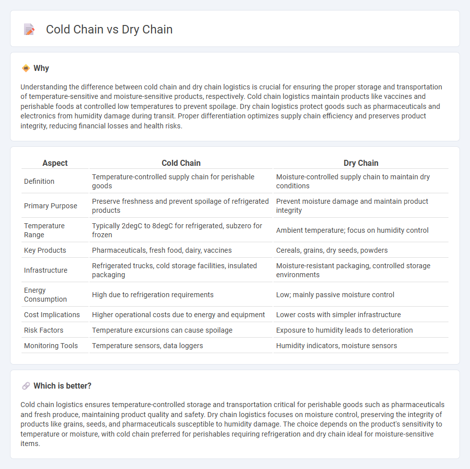 Cold Chain vs Dry Chain in Logistics