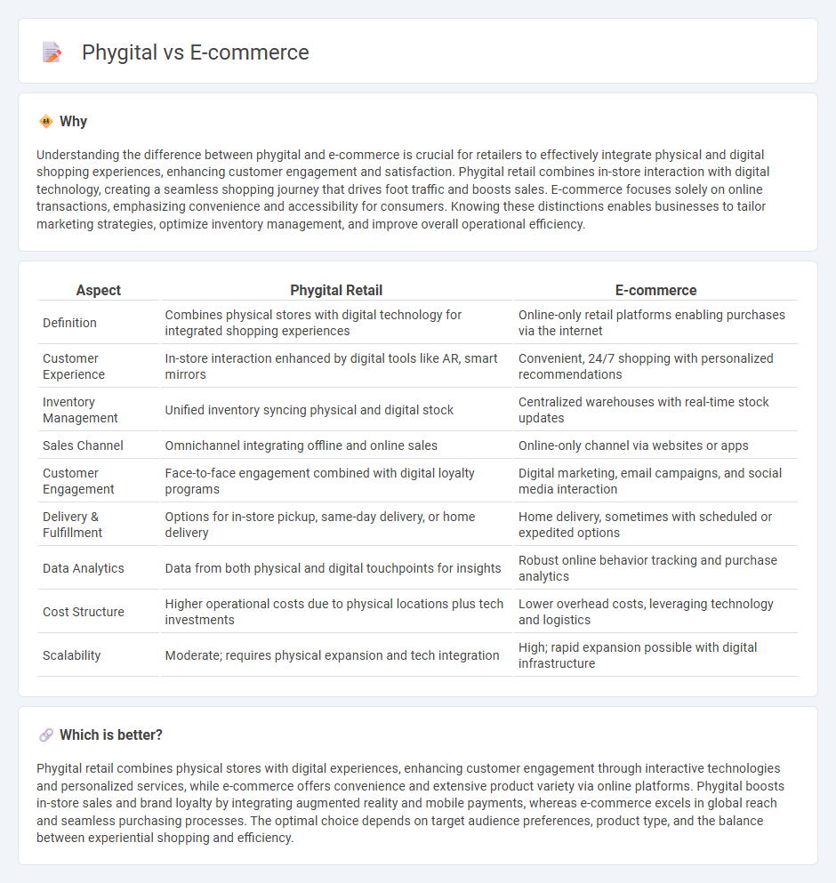 Phygital vs E-Commerce in Retail
