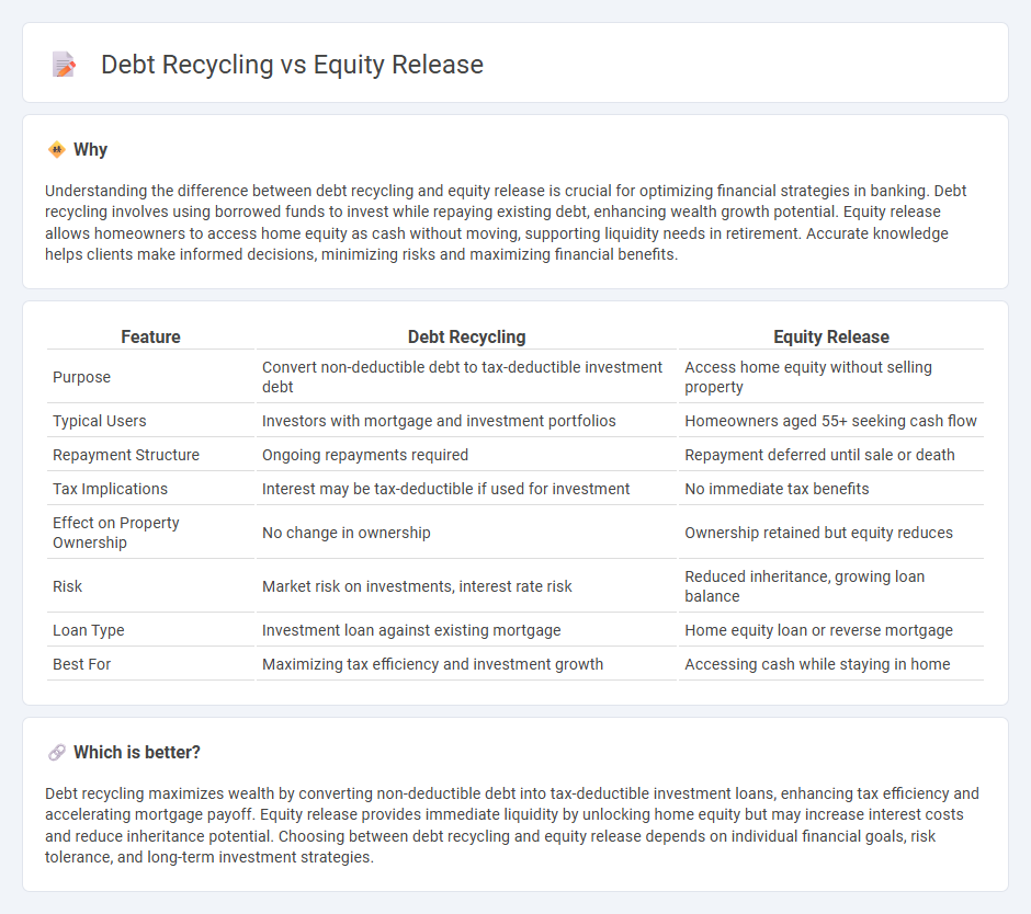 Debt Recycling vs Equity Release in Banking