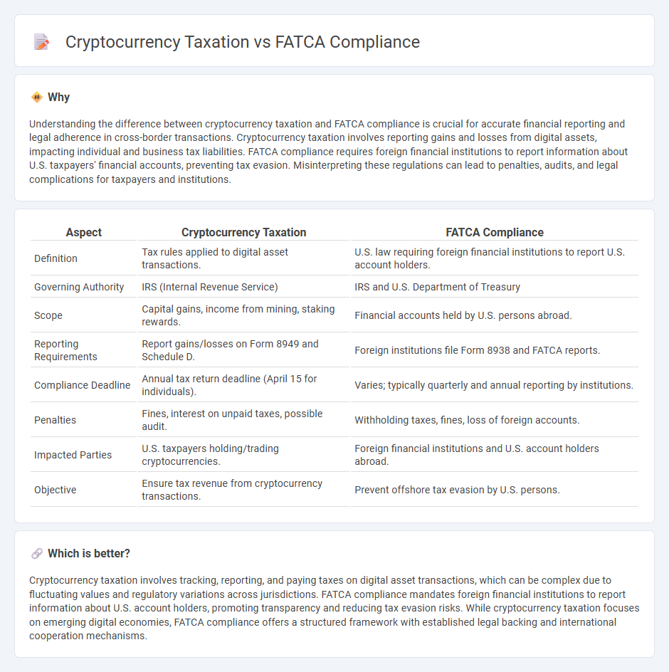 Cryptocurrency Taxation vs Fatca Compliance in Accounting