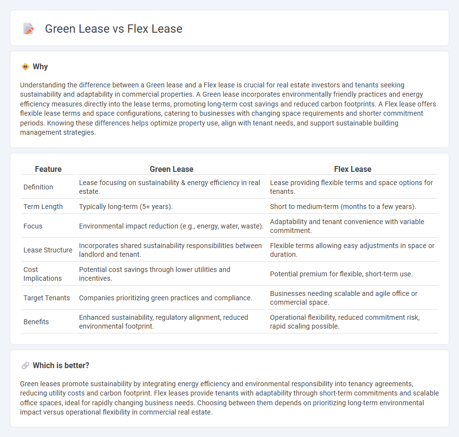 Green Lease vs Flex Lease in Real Estate