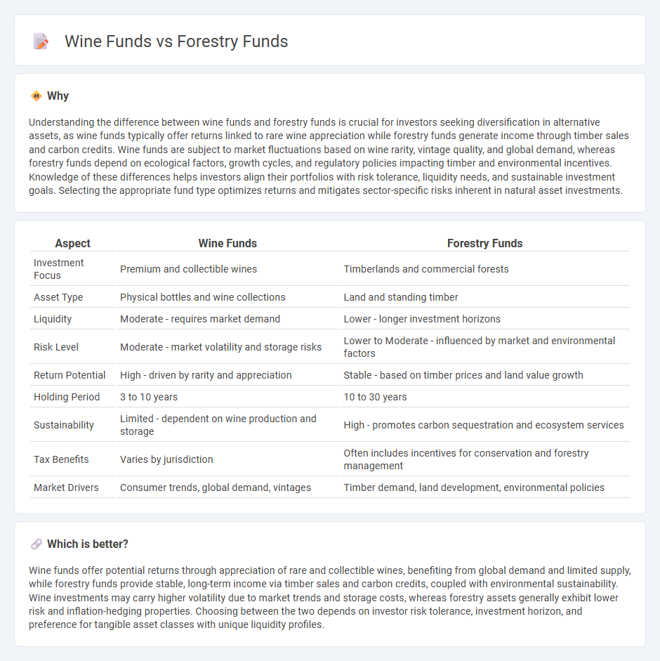 Wine Funds vs Forestry Funds in Investment