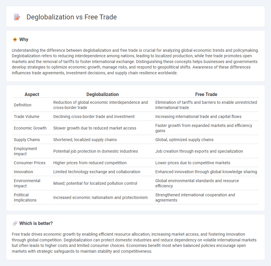 Deglobalization vs Free Trade in Economy
