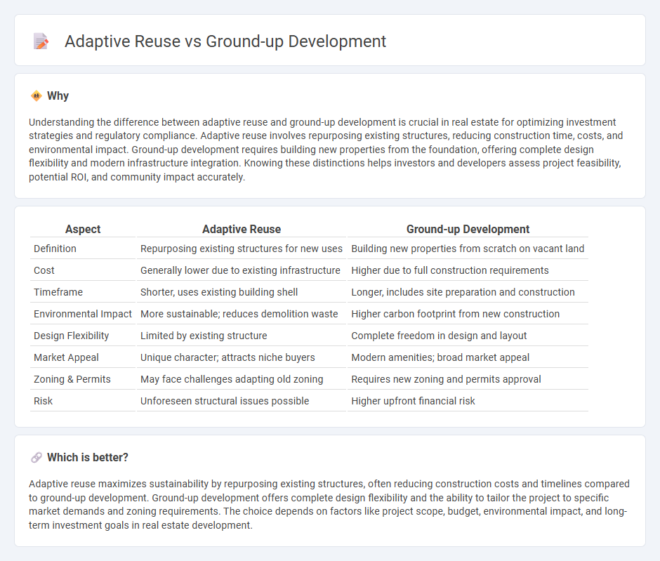 Adaptive Reuse vs Ground-Up Development in Real Estate