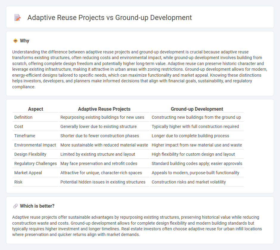 Adaptive Reuse Projects vs Ground-Up Development in Real Estate