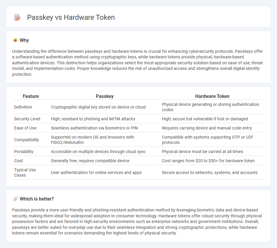 Passkey vs Hardware Token in Technology
