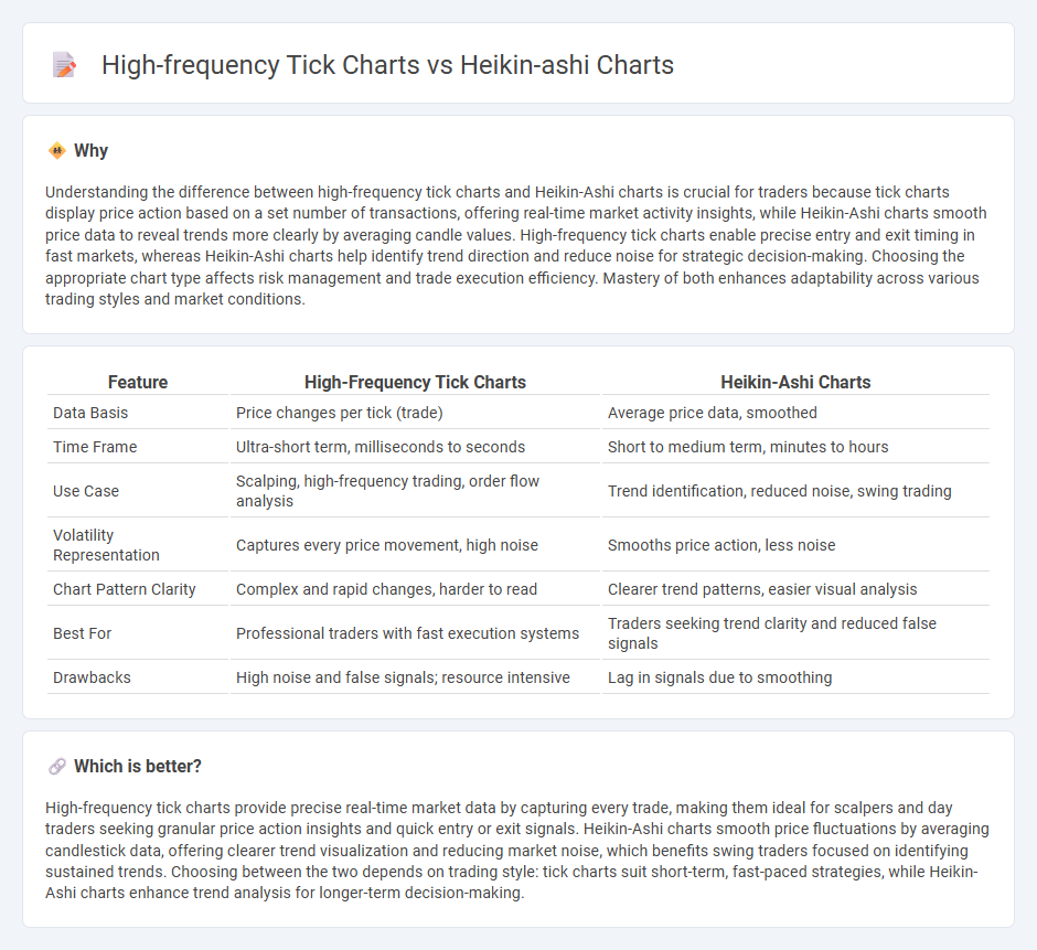 High-Frequency Tick Charts vs Heikin-Ashi Charts in Trading