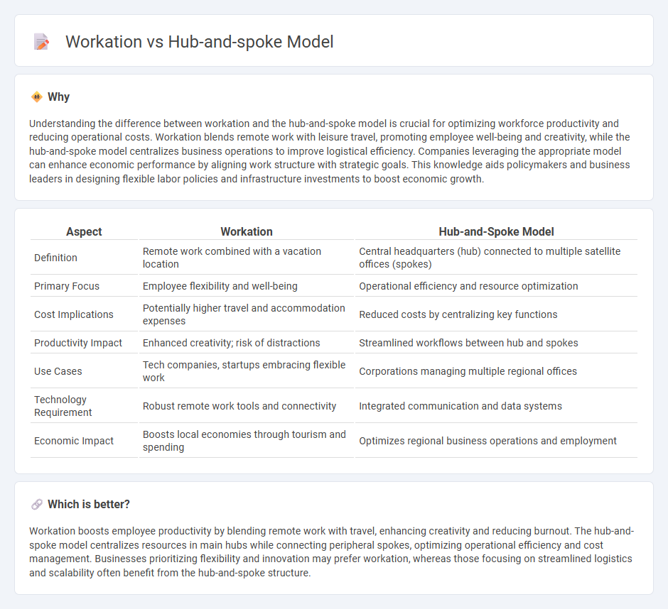 Workation vs Hub-And-Spoke Model in Economy