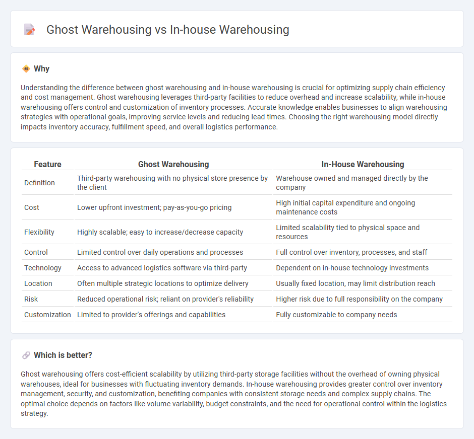 Ghost Warehousing vs In-House Warehousing in Logistics