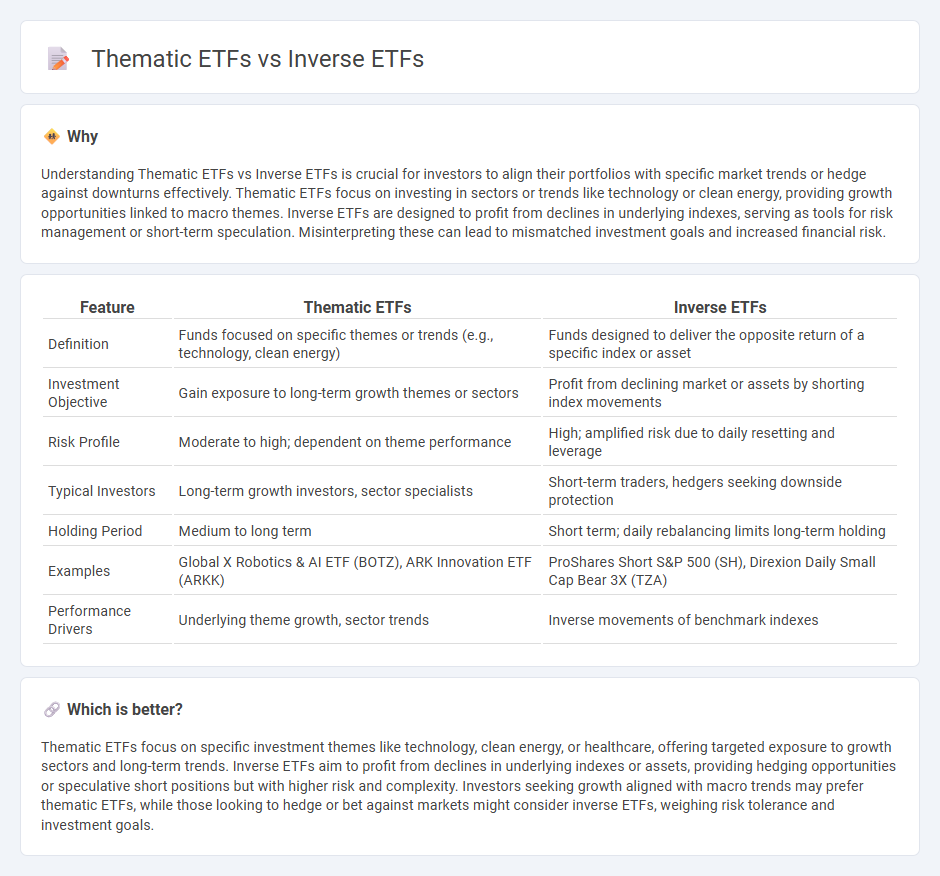 Thematic Etfs vs Inverse Etfs in Finance