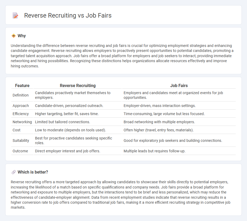 Reverse Recruiting vs Job Fairs in Employment