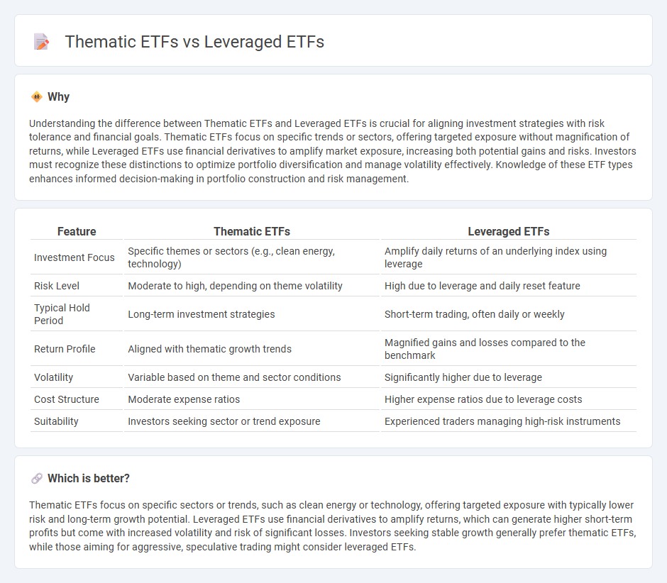 Thematic Etfs vs Leveraged Etfs in Finance