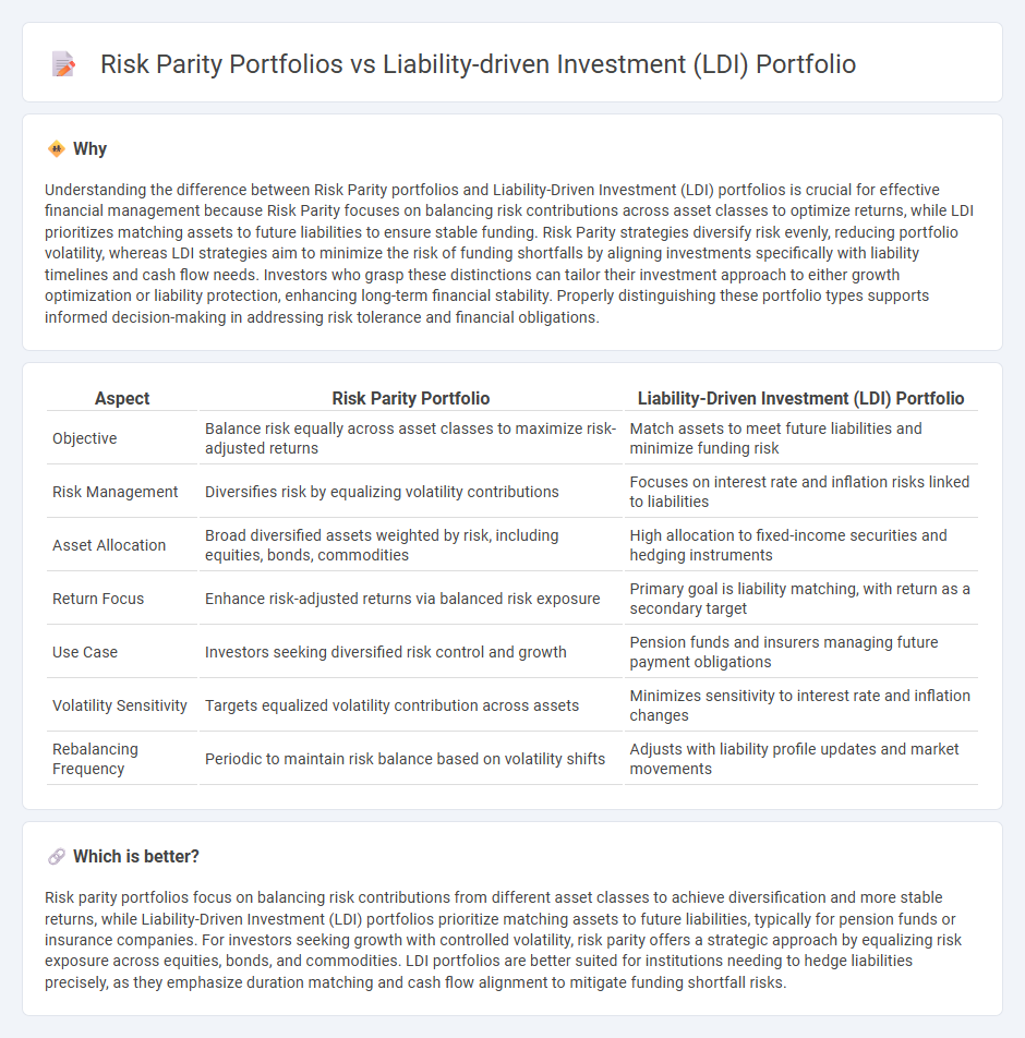 Risk Parity Portfolios vs Liability-Driven Investment (Ldi) Portfolio in Finance