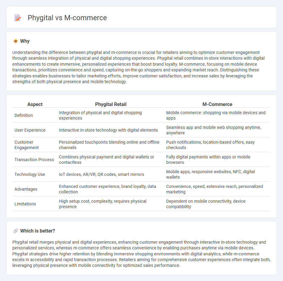 Phygital vs M-Commerce in Retail