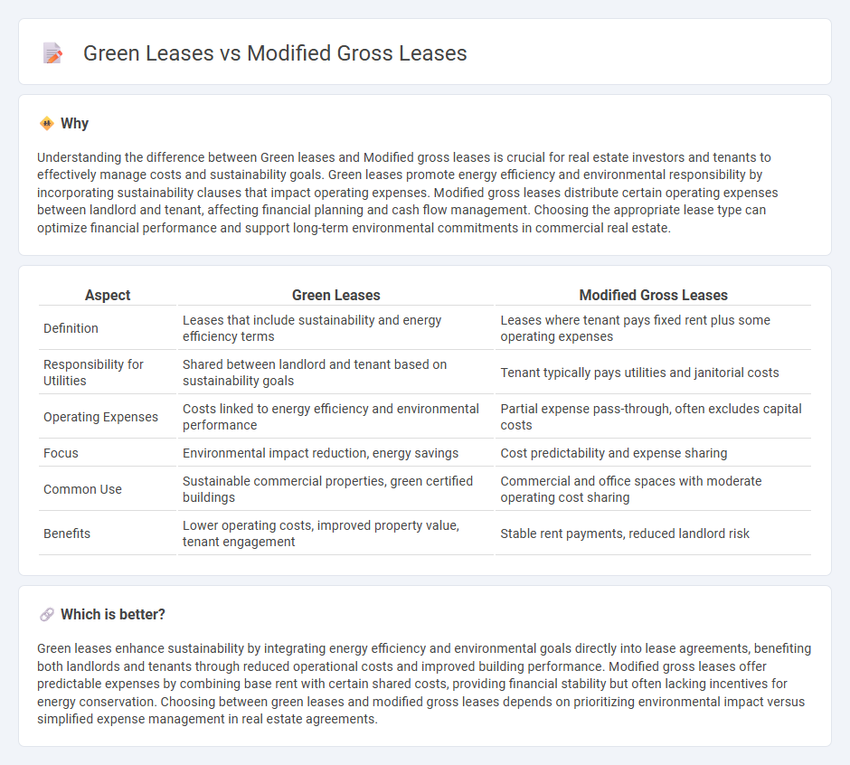 Green Leases vs Modified Gross Leases in Real Estate
