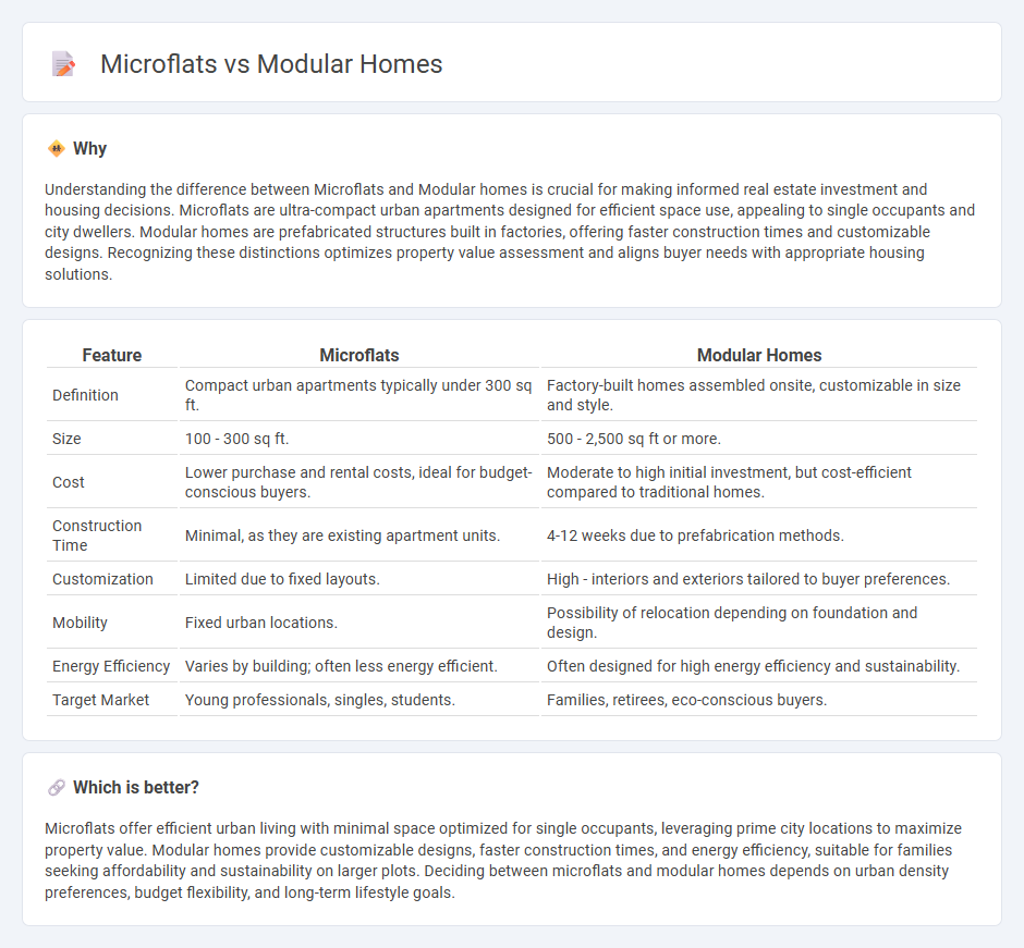 Microflats vs Modular Homes in Real Estate