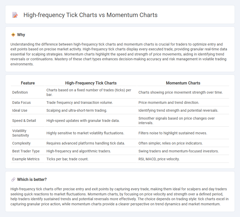 High-Frequency Tick Charts vs Momentum Charts in Trading