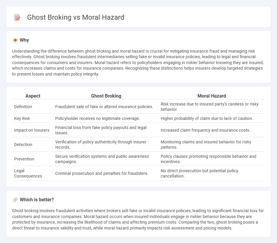 Ghost Broking vs Moral Hazard in Insurance