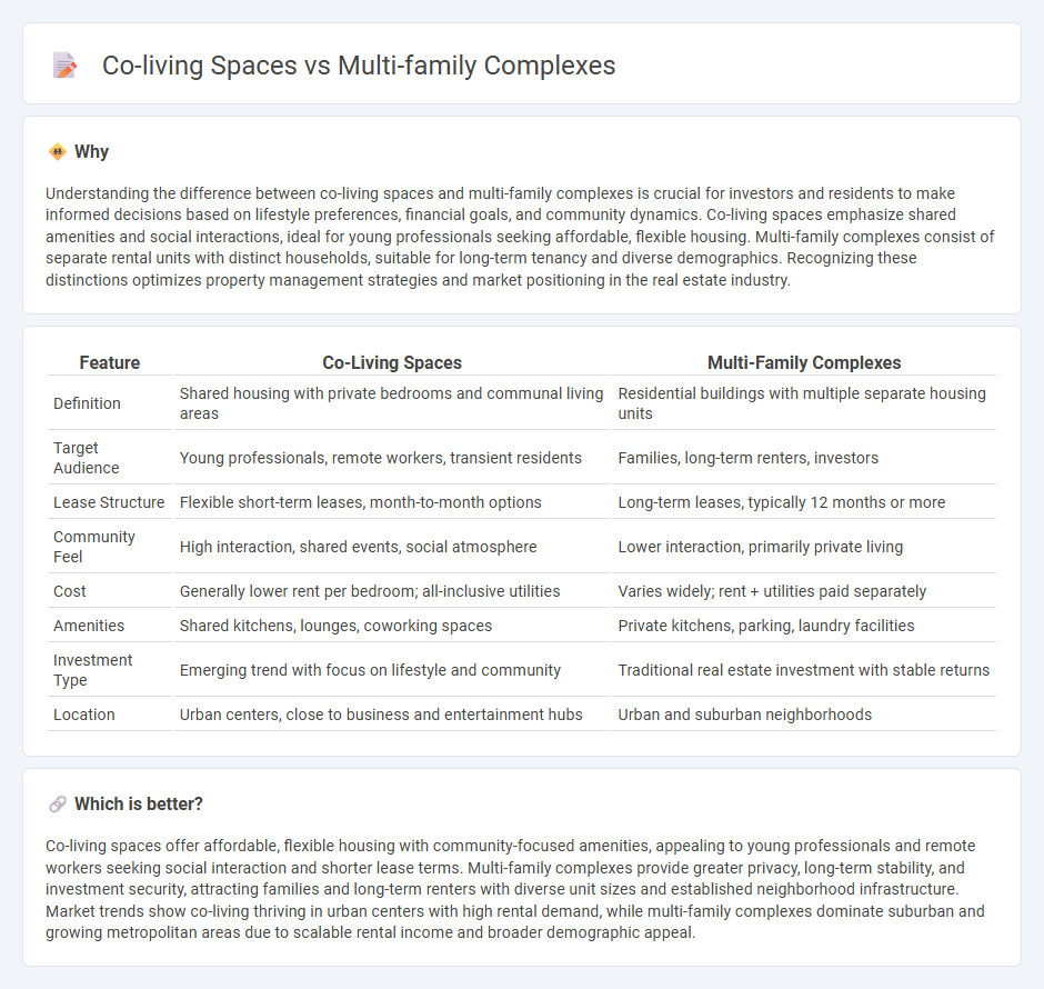 Co-Living Spaces vs Multi-Family Complexes in Real Estate