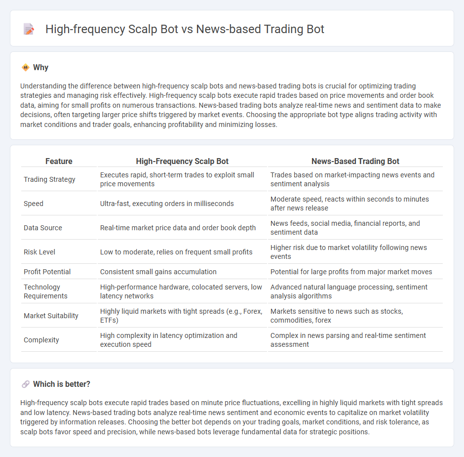 High-Frequency Scalp Bot vs News-Based Trading Bot in Trading
