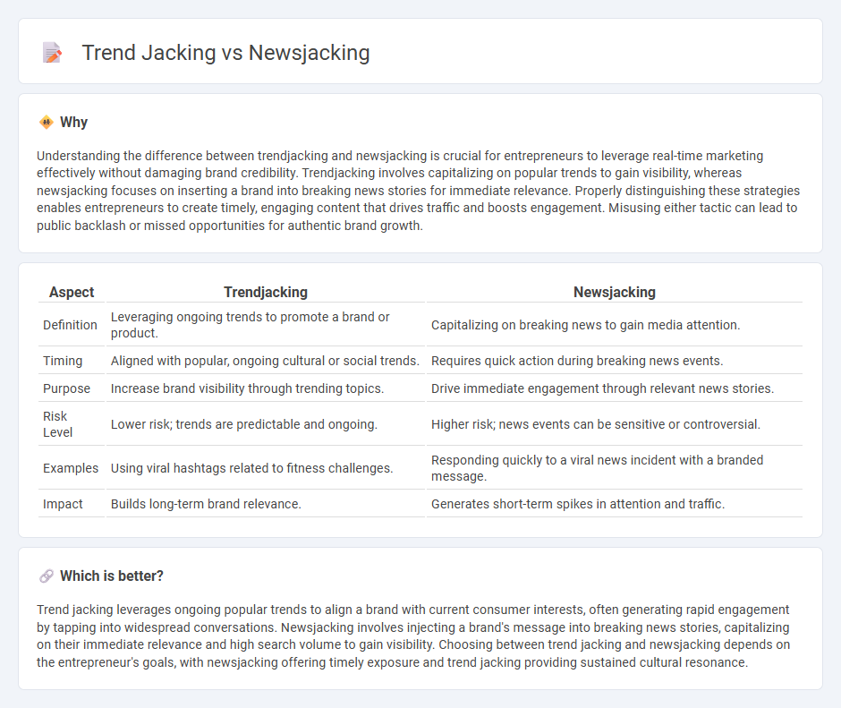Trend Jacking vs Newsjacking in Entrepreneurship