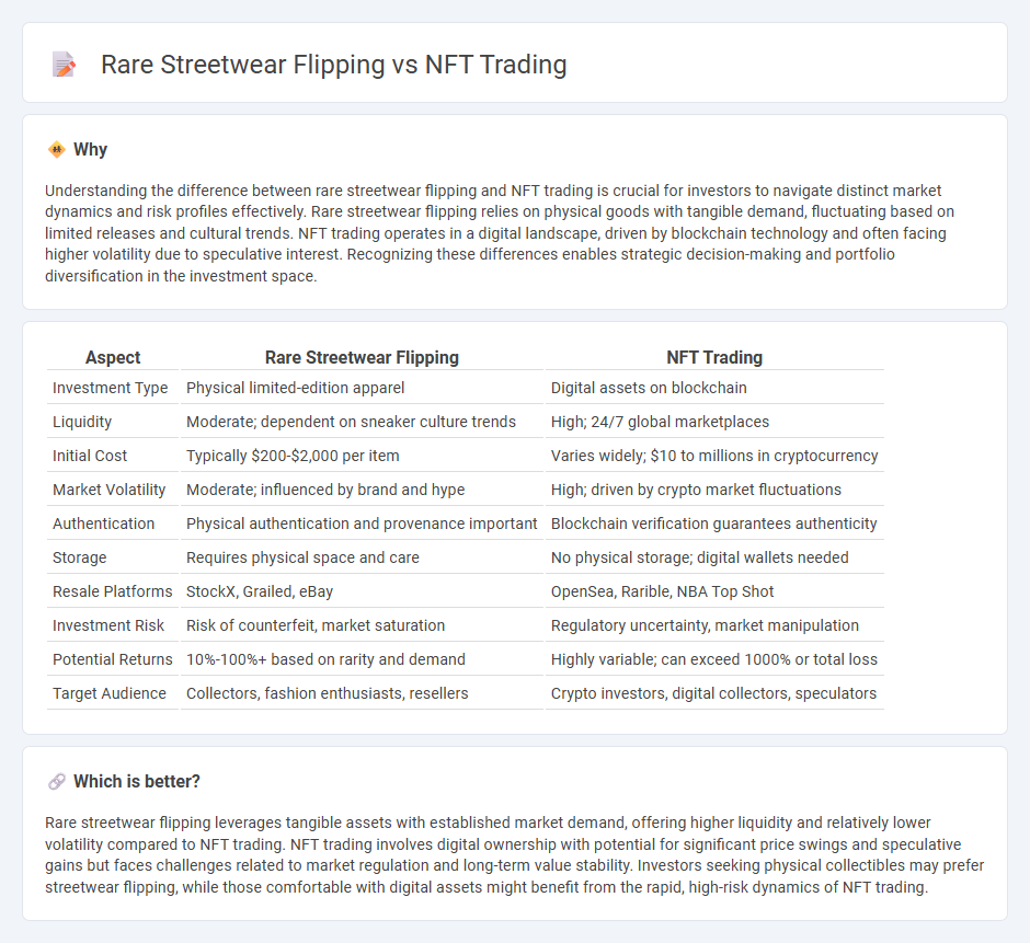 Rare Streetwear Flipping vs Nft Trading in Investment