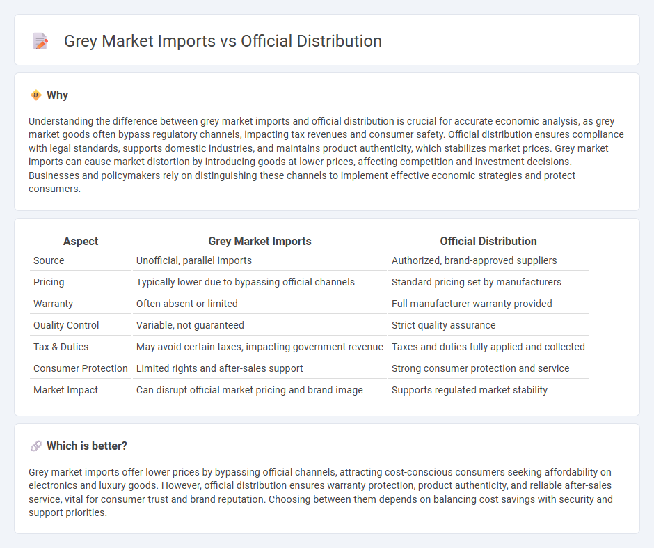 Grey Market Imports vs Official Distribution in Economy