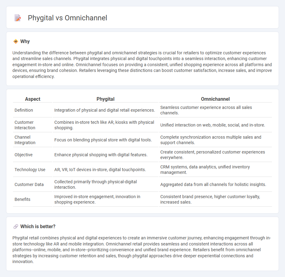 Phygital vs Omnichannel in Retail