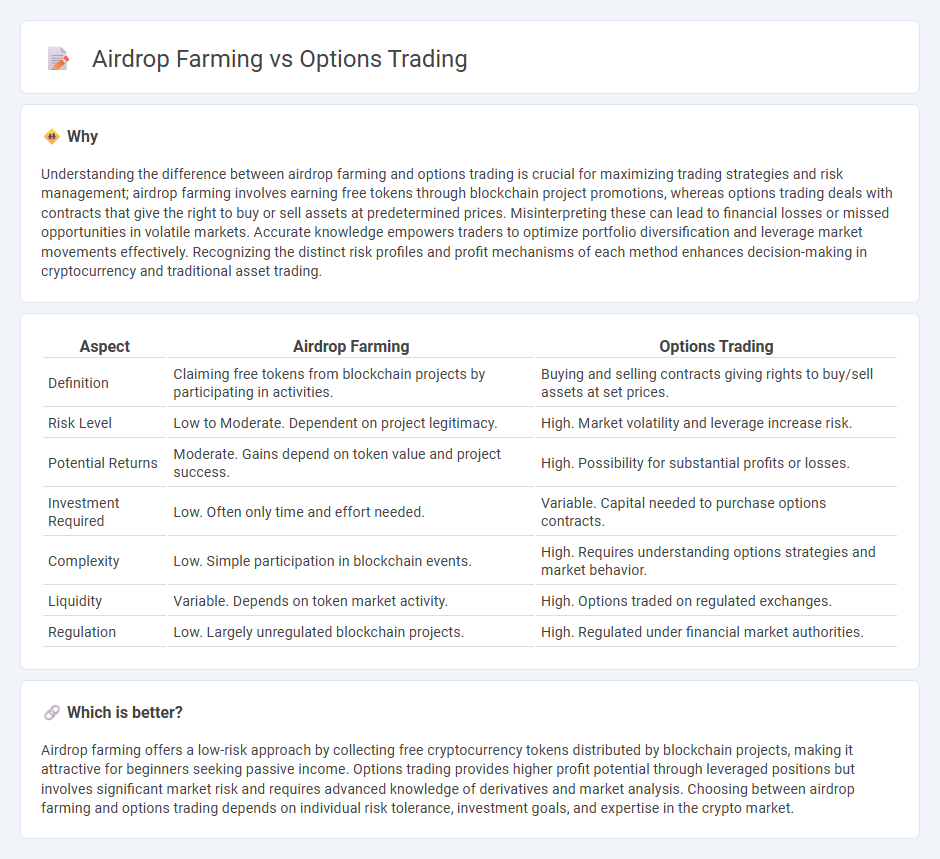 Airdrop Farming vs Options Trading in Trading