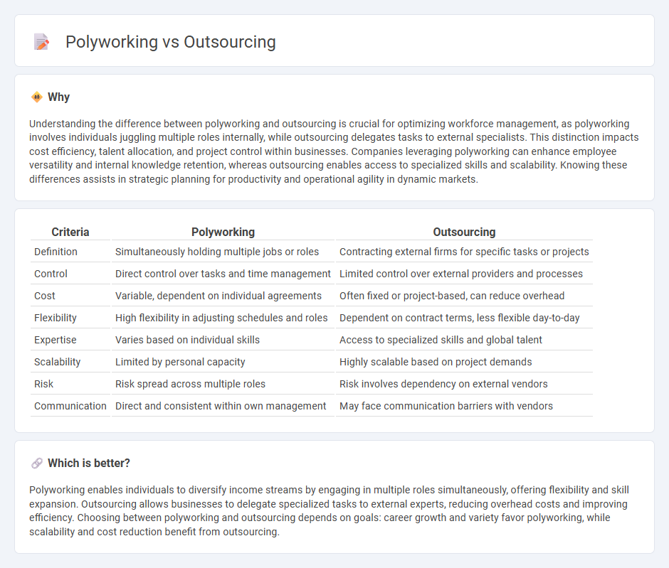 Polyworking vs Outsourcing in Employment