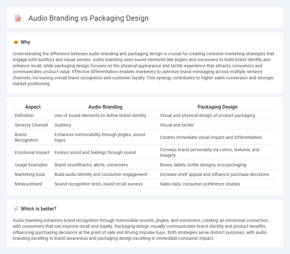 Audio Branding vs Packaging Design in Marketing
