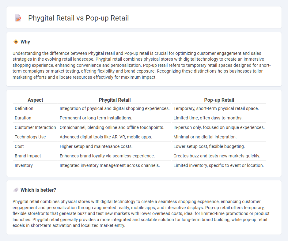Phygital Retail vs Pop-Up Retail in Retail