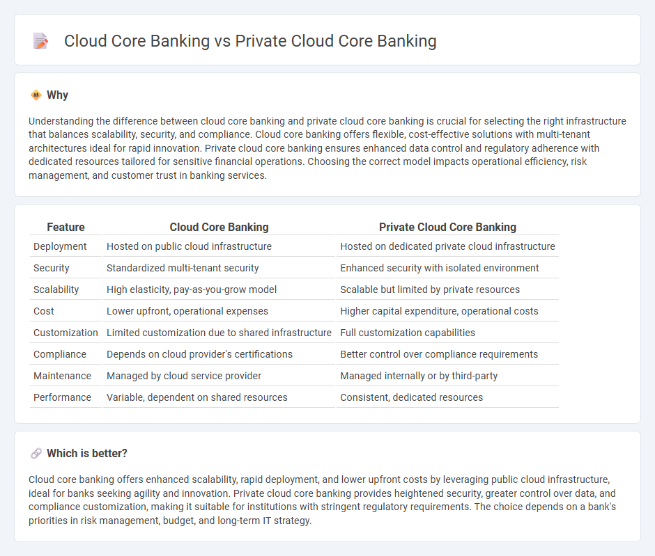 Cloud Core Banking vs Private Cloud Core Banking in Banking