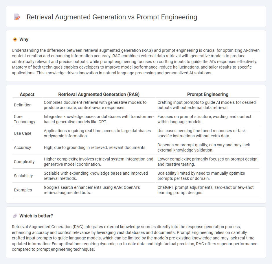 Retrieval Augmented Generation vs Prompt Engineering in Technology