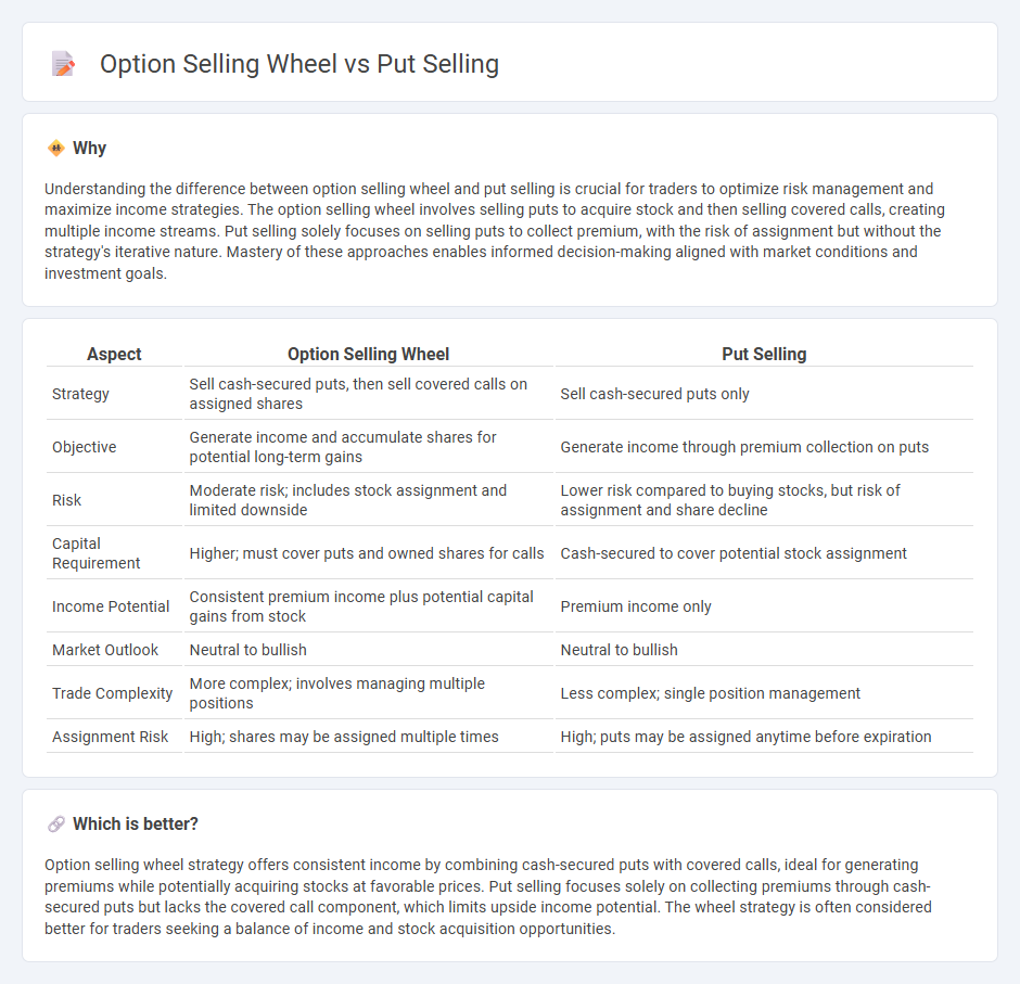 Option Selling Wheel vs Put Selling in Trading